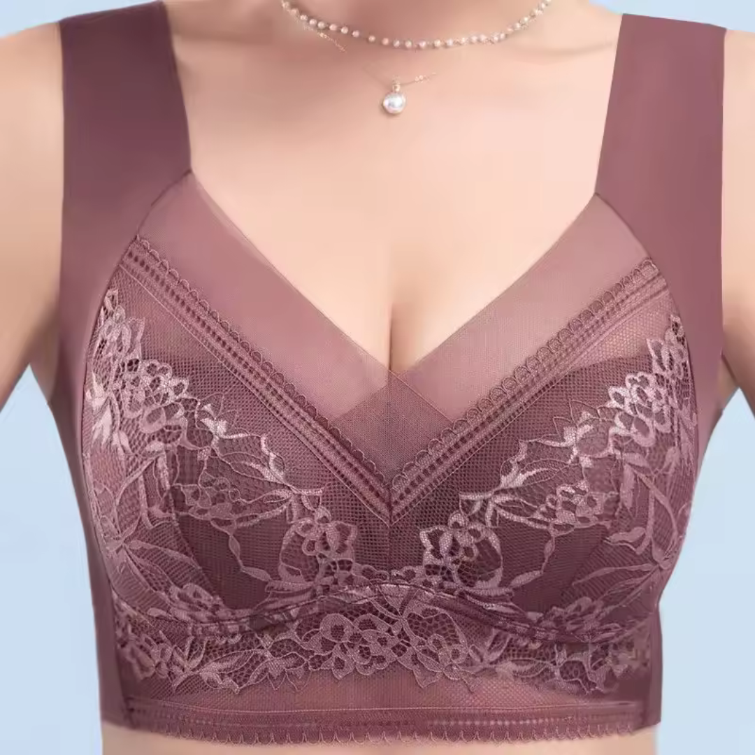 Seamless Ice Silk Push-Up Bra β Invisible Comfort, Effortless Lift