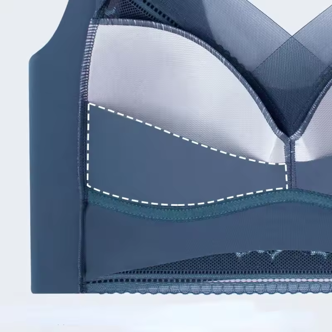 Seamless Ice Silk Push-Up Bra β Invisible Comfort, Effortless Lift