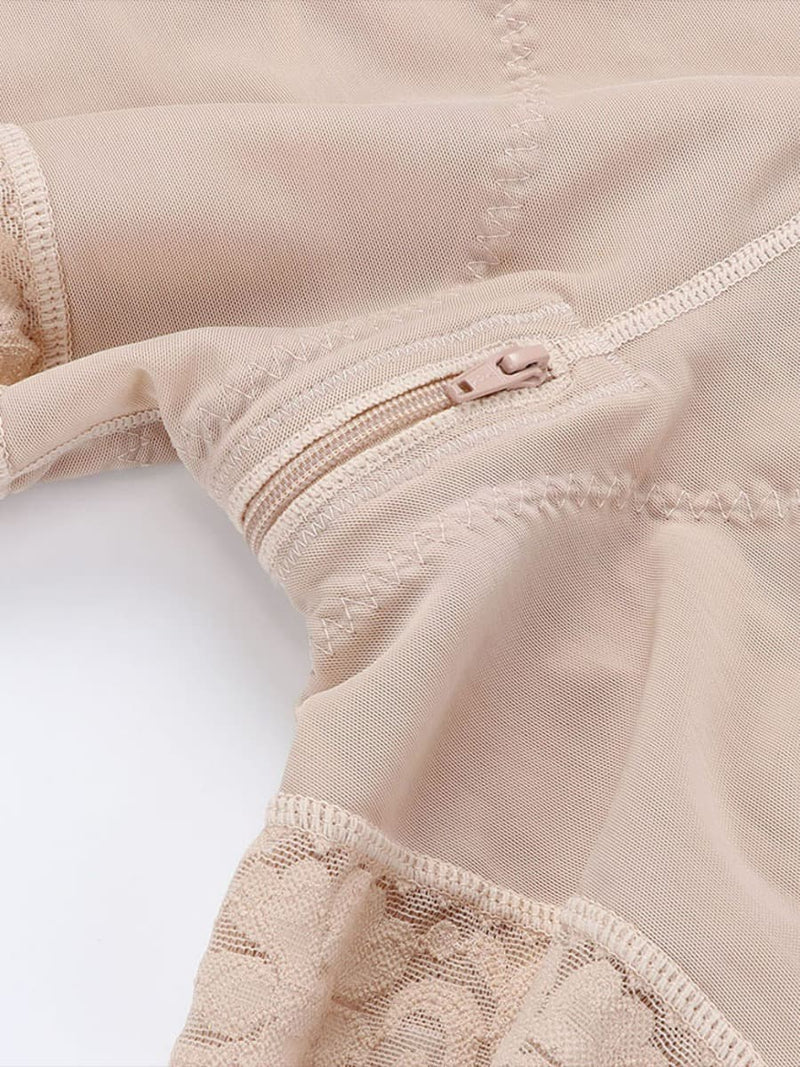 Seamless Shapewear Bodysuit with Adjustable Straps - Bella