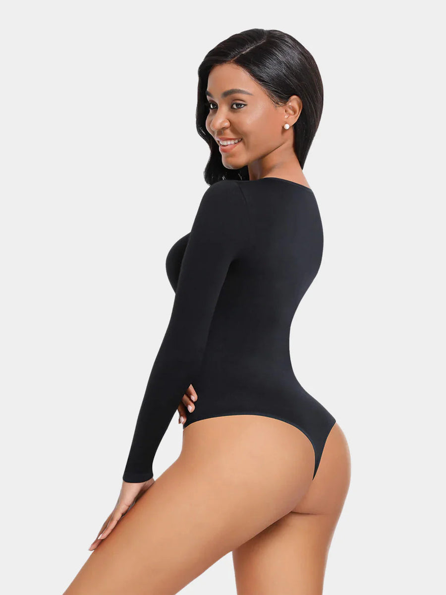 Seamless Long Sleeve Bodysuit - Mina