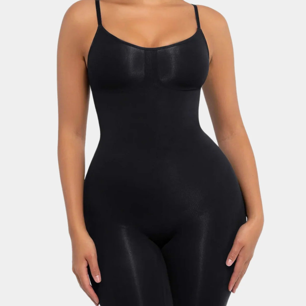 Seamless Shapewear Bodysuit with Adjustable Straps - Gabriella