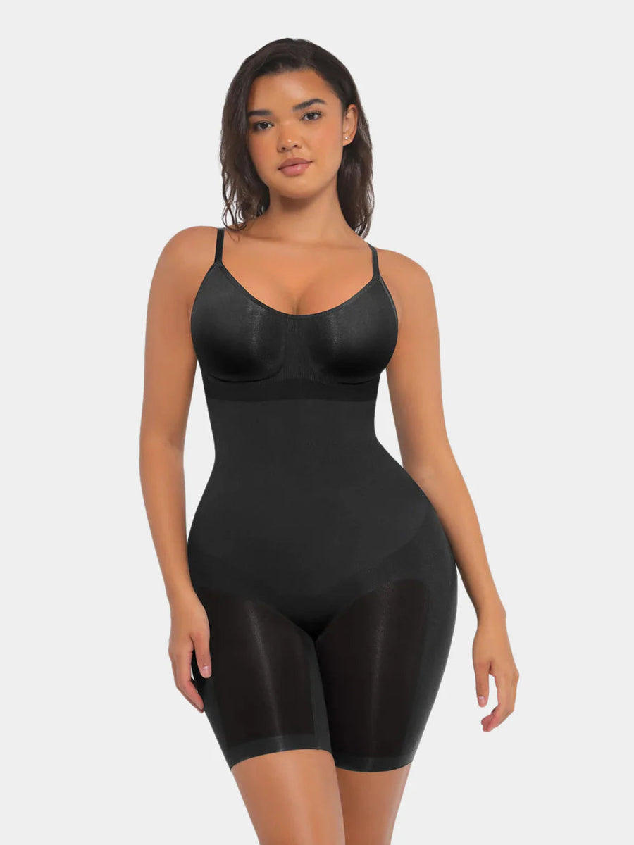 Seamless Shapewear Bodysuit with Adjustable Straps - Gabriella