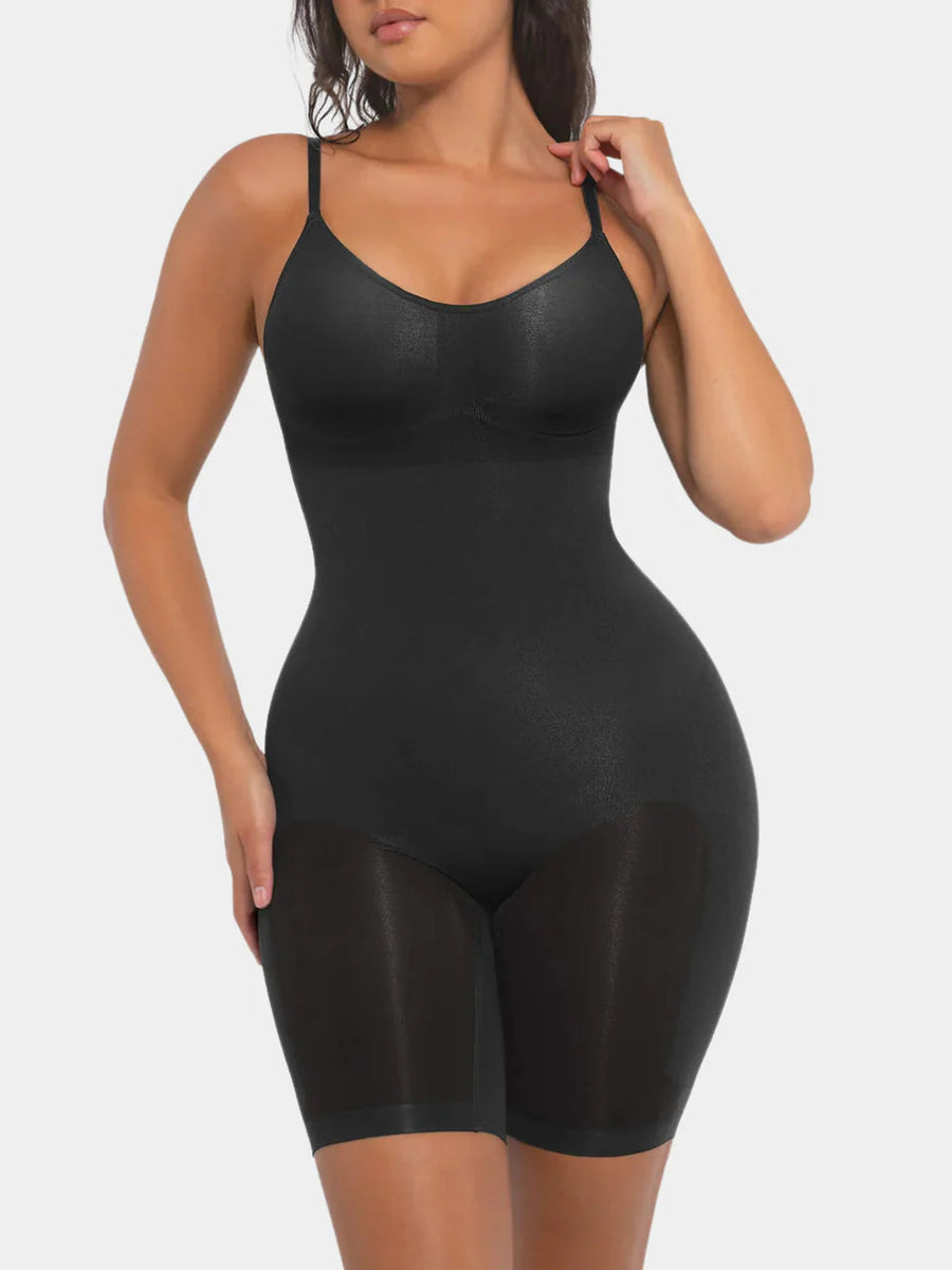 Seamless Shapewear Bodysuit with Adjustable Straps - Gabriella
