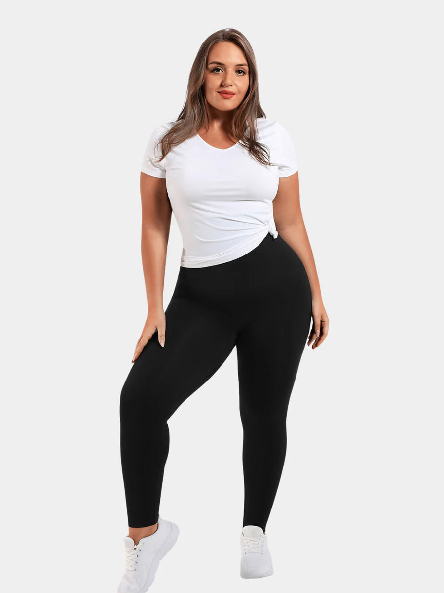 Sculpt+ High-Waist Shaping Leggings – Tummy Control & Curve Enhancer