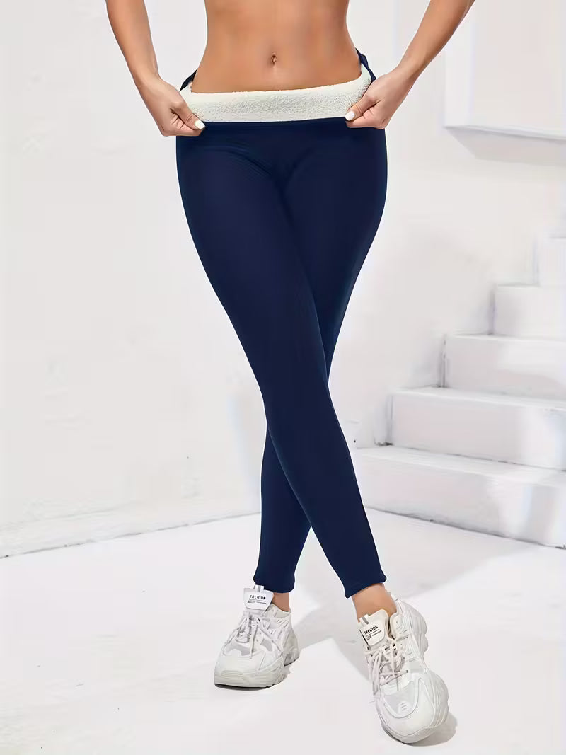 Women’s High-Elasticity Thermal Yoga Leggings