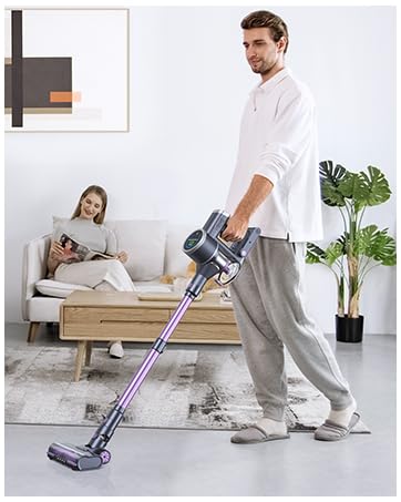 Cordless Vacuum Cleaner Lubluelu | Lightweight 6-in-1, 27kPa Powerful Suction – Perfect for Carpet, Floor & Pet Hair