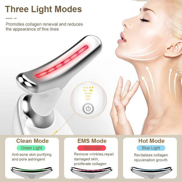 Face & Neck Lifting Massager – Anti-Aging, Firming & Skin Tightening Device