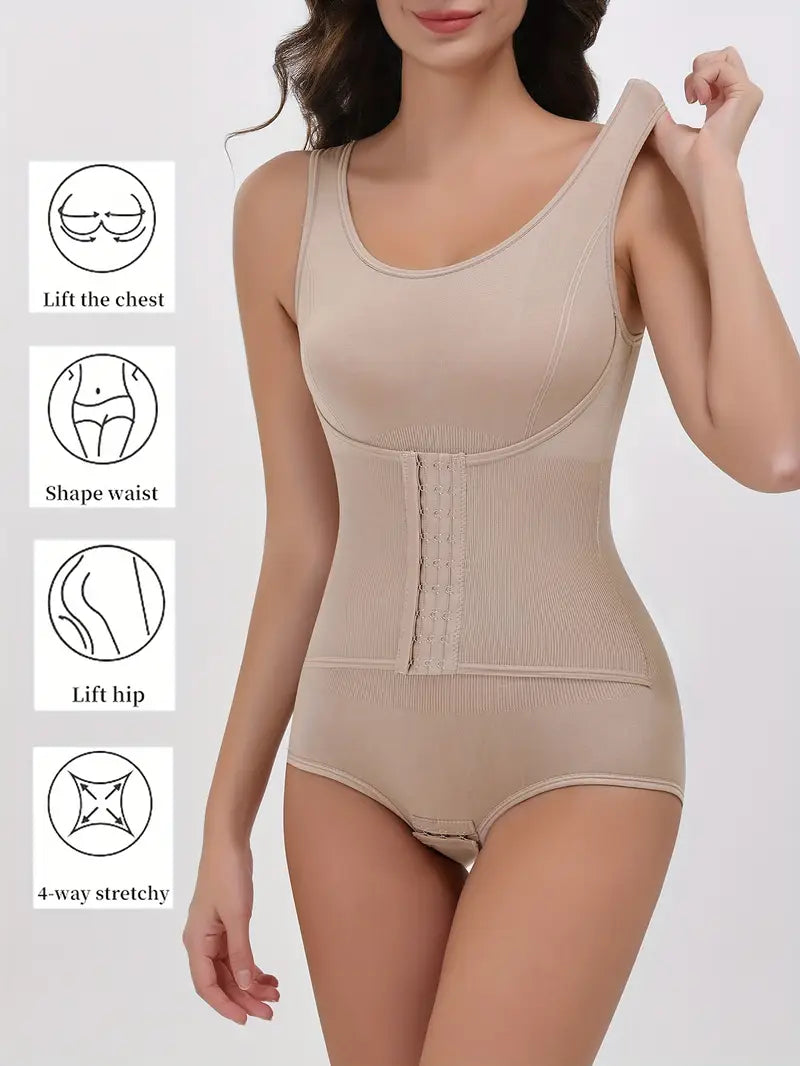 Women’s Slimming Tummy Control Shapewear Bodysuit - Sienna