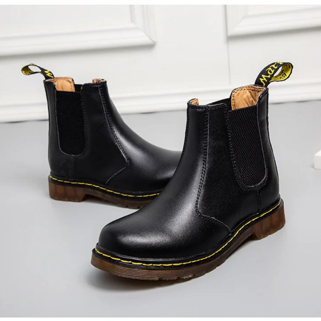 Dr. Stone™ Leather Chelsea Boots – Men’s & Women’s