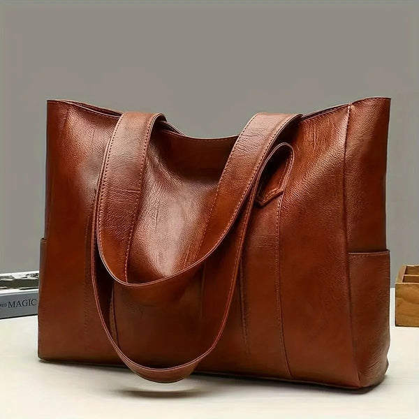 Vintage Leather Tote Bag – Stylish, Durable & Timeless Handbag for Everyday Use