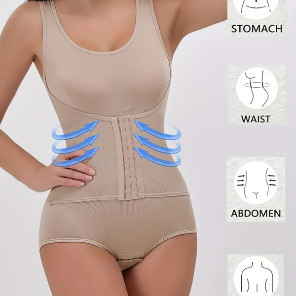 Women’s Slimming Tummy Control Shapewear Bodysuit - Sienna