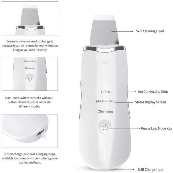 Deep-Cleansing Skin Scrubber for Effective Blackhead Removal