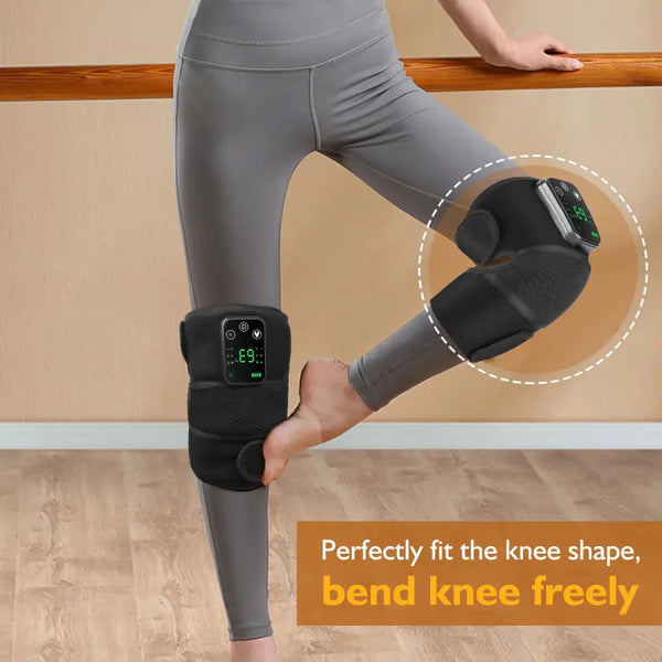 Electric Heated Knee & Shoulder Massager with Vibration