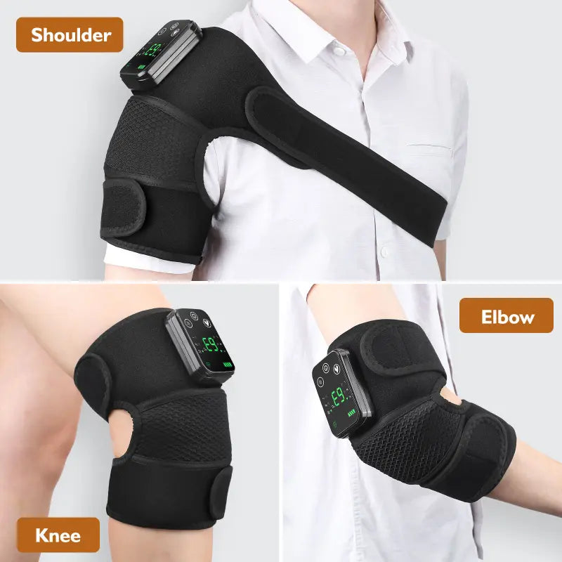 Electric Heated Knee & Shoulder Massager with Vibration