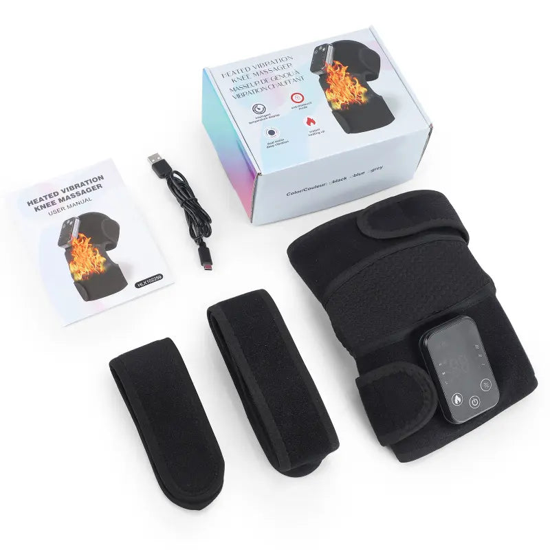 Electric Heated Knee & Shoulder Massager with Vibration