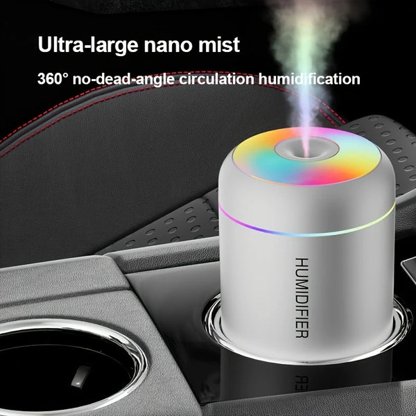 Color-Changing Essential Oil Diffuser – LED Ultrasonic Aromatherapy Humidifier