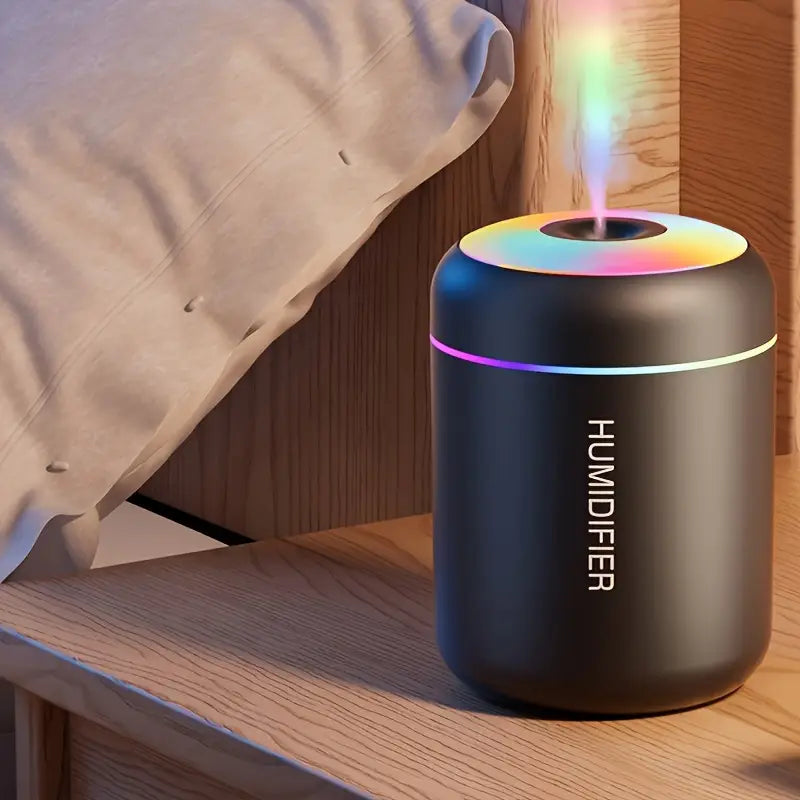 Color-Changing Essential Oil Diffuser – LED Ultrasonic Aromatherapy Humidifier