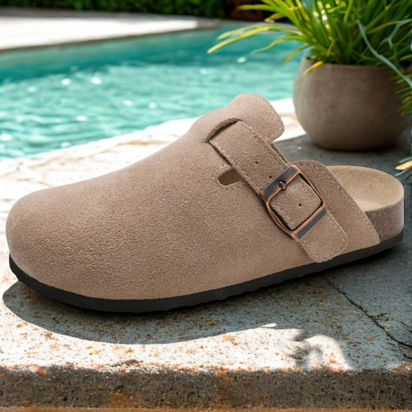 Women’s Orthopaedic Suede Clogs