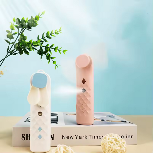 2-in-1 USB Rechargeable Fan & Humidifier
