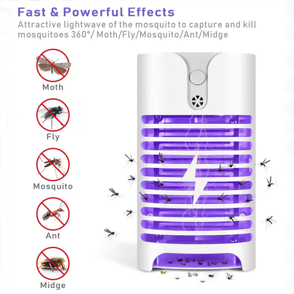 Electric Bug Zapper Lamp – Indoor Mosquito Killer with UV Light
