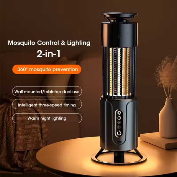 USB Portable Mosquito Lantern – Silent Bug Zapper