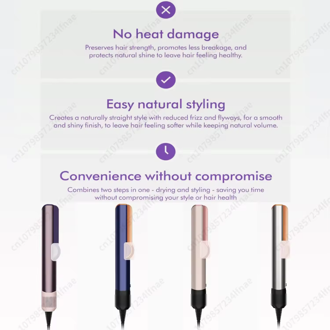 2-in-1 Professional Hair Straightener & Hair Dryer