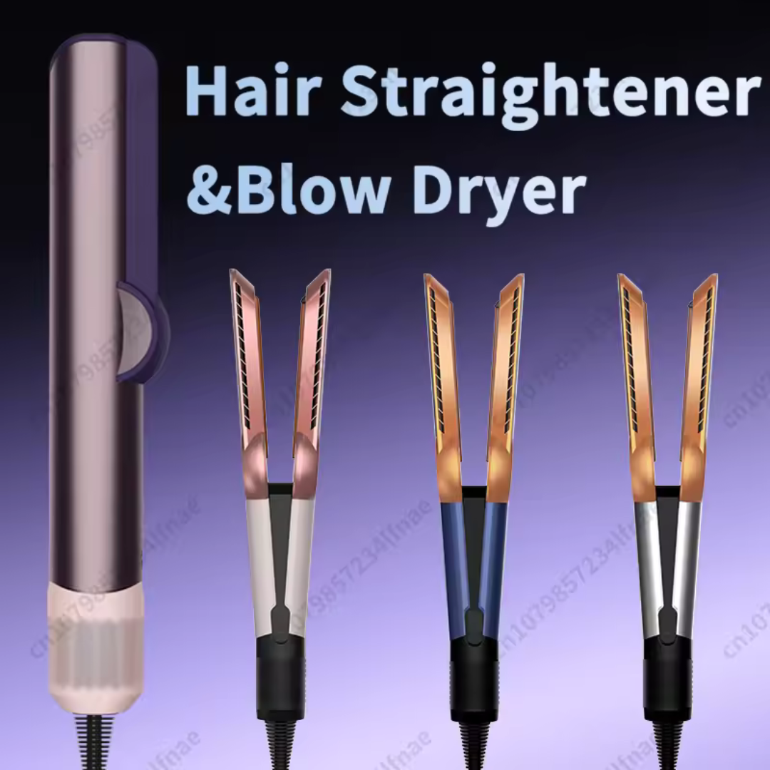 2-in-1 Professional Hair Straightener & Hair Dryer