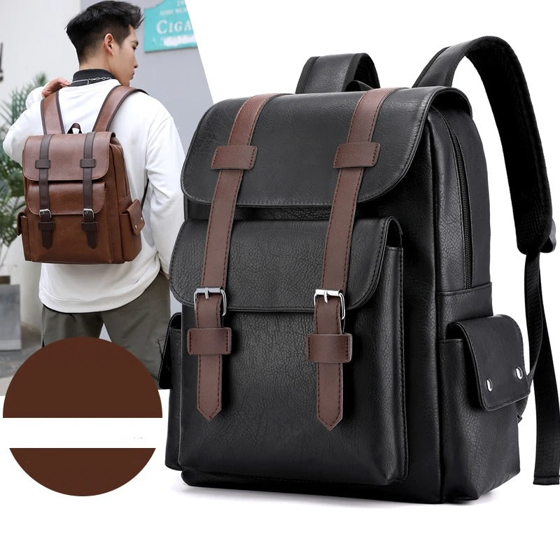 Vintage Leather Backpack