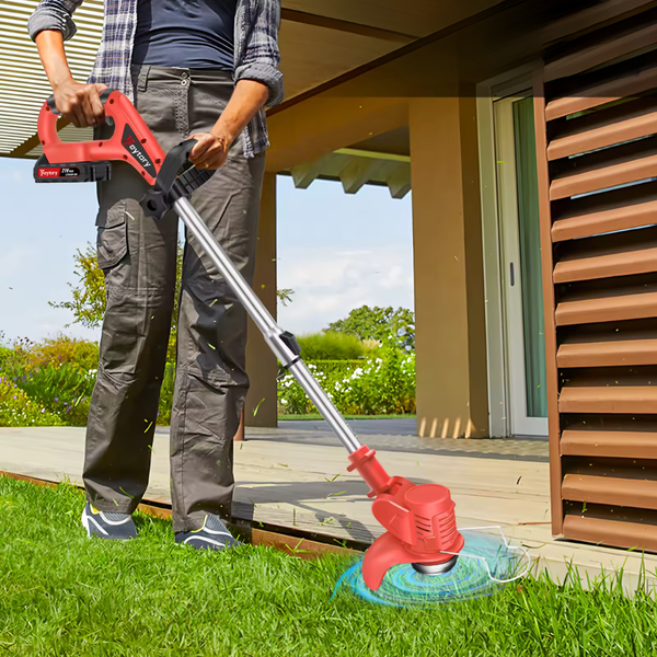 21V Cordless Grass Strimmer – 3-in-1 Electric Garden Weed Trimmer