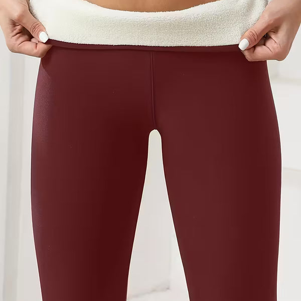 Women’s High-Elasticity Thermal Yoga Leggings