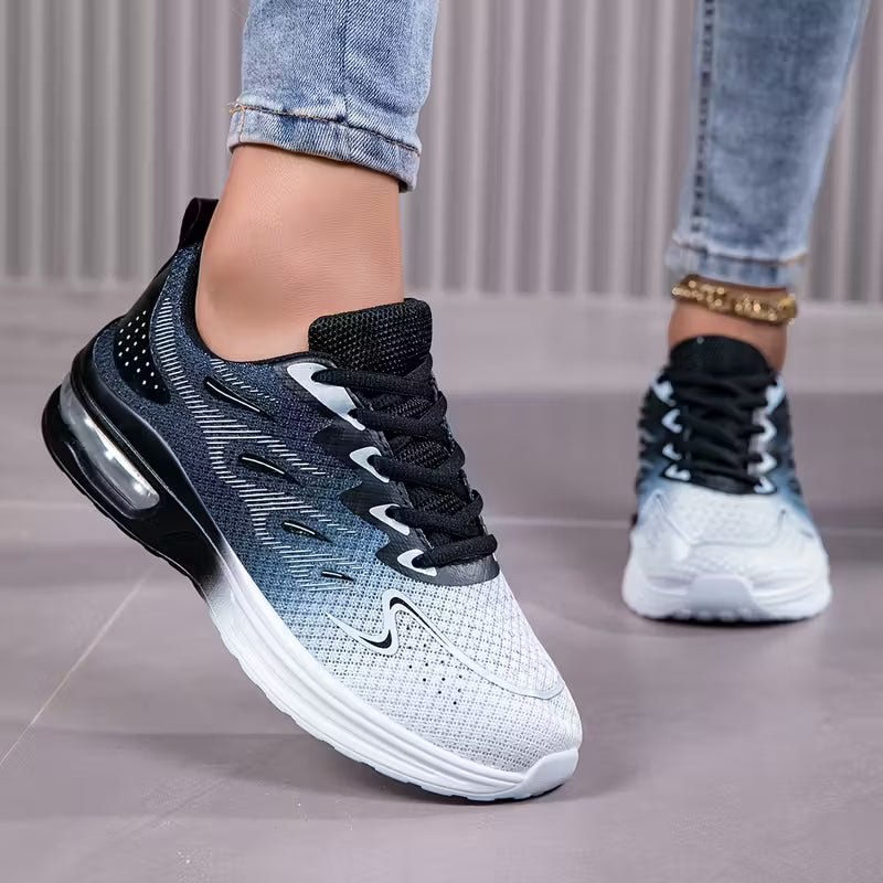 Women’s Breathable Mesh Cushioned Running Sneakers