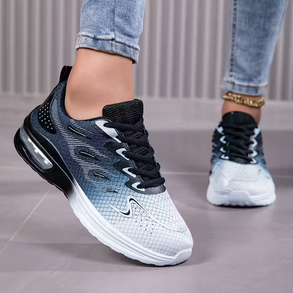 Women’s Breathable Mesh Cushioned Running Sneakers