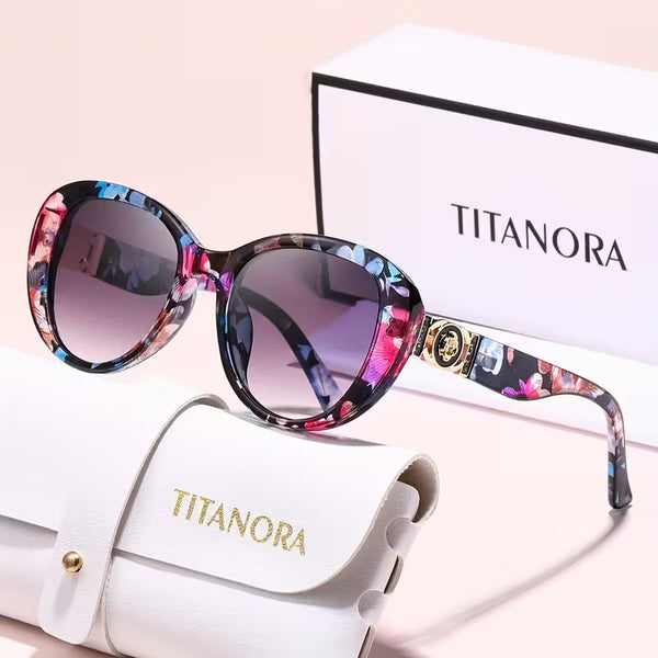 Women’s Oversized Gradient Sunglasses – Stylish Fashion UV Protection Shades