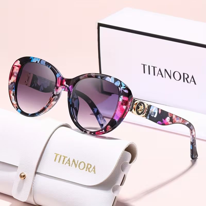 Women’s Oversized Gradient Sunglasses – Stylish Fashion UV Protection Shades