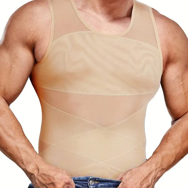 Men’s Compression Slimming Undershirt Tank Top