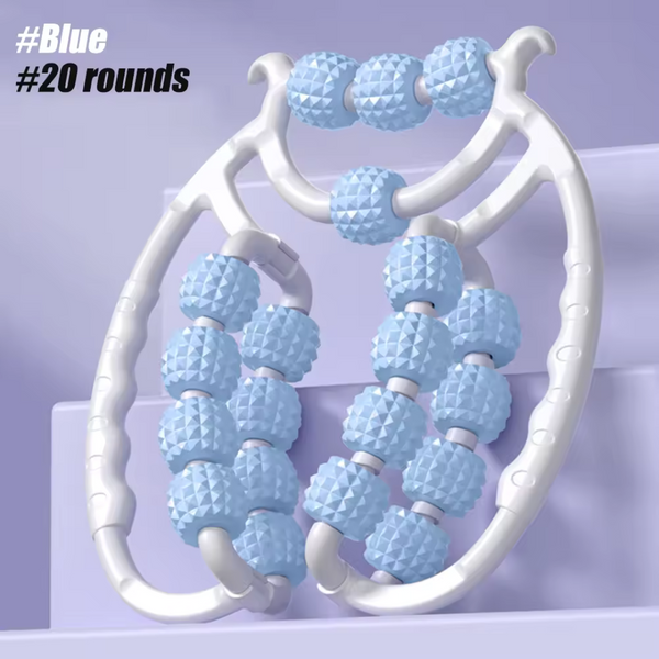 Body Slimming Anti-Cellulite Massage Roller – 360° Annular Wheel for Cellulite, Toning & Relaxation