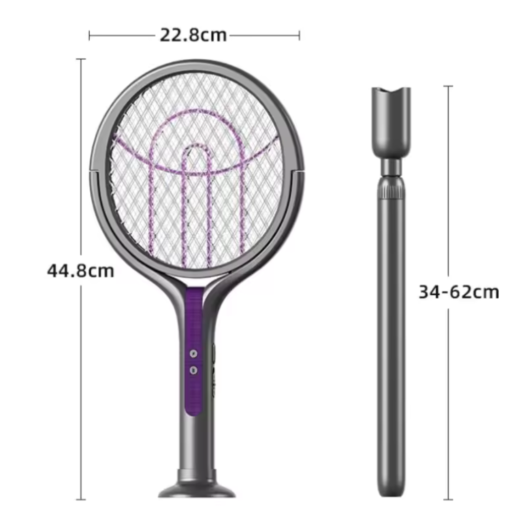 2-in-1 Electric Mosquito Swatter & Lamp – Indoor & Outdoor Use