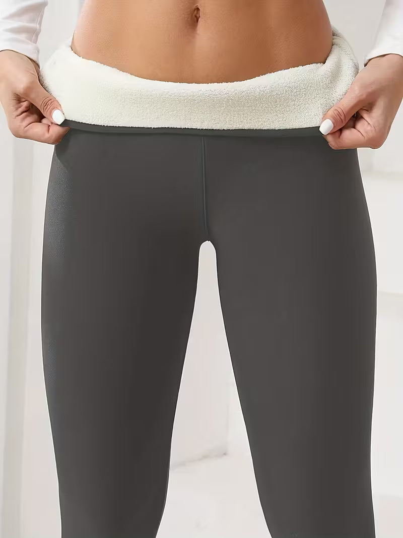 Women’s High-Elasticity Thermal Yoga Leggings