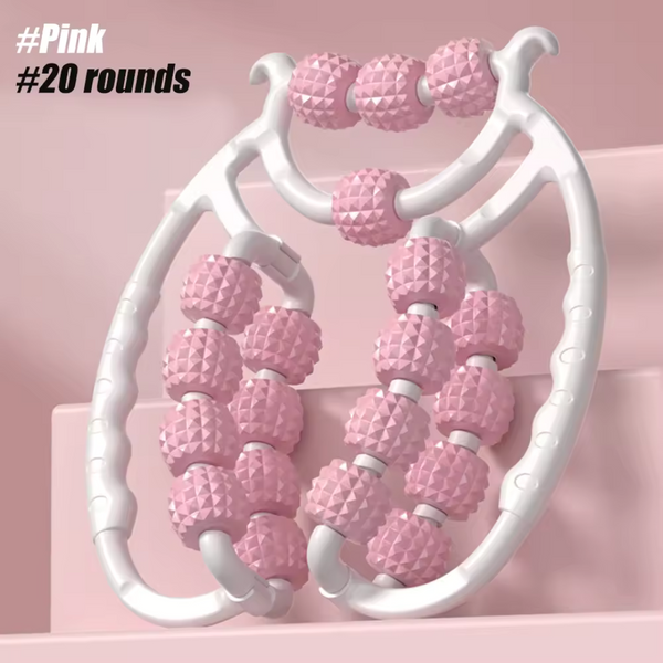 Body Slimming Anti-Cellulite Massage Roller – 360° Annular Wheel for Cellulite, Toning & Relaxation