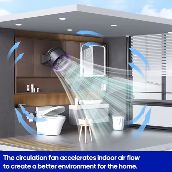 Wireless Electric Air Circulator Fan – Portable, Quiet & Multi-Speed Cooling for Home or Office