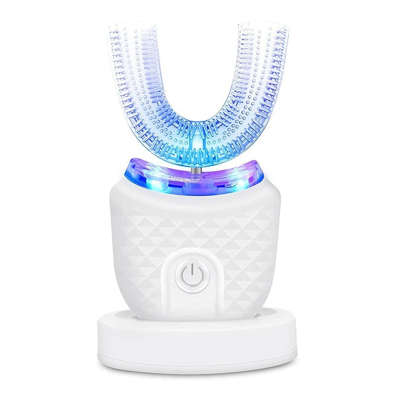 U-Shaped Electric Toothbrush | Automatic 360° Cleaning & LED Light