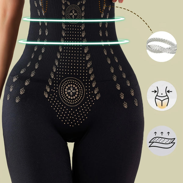 High-Waist Tummy Control Shapewear Panties – Seamless & Slimming