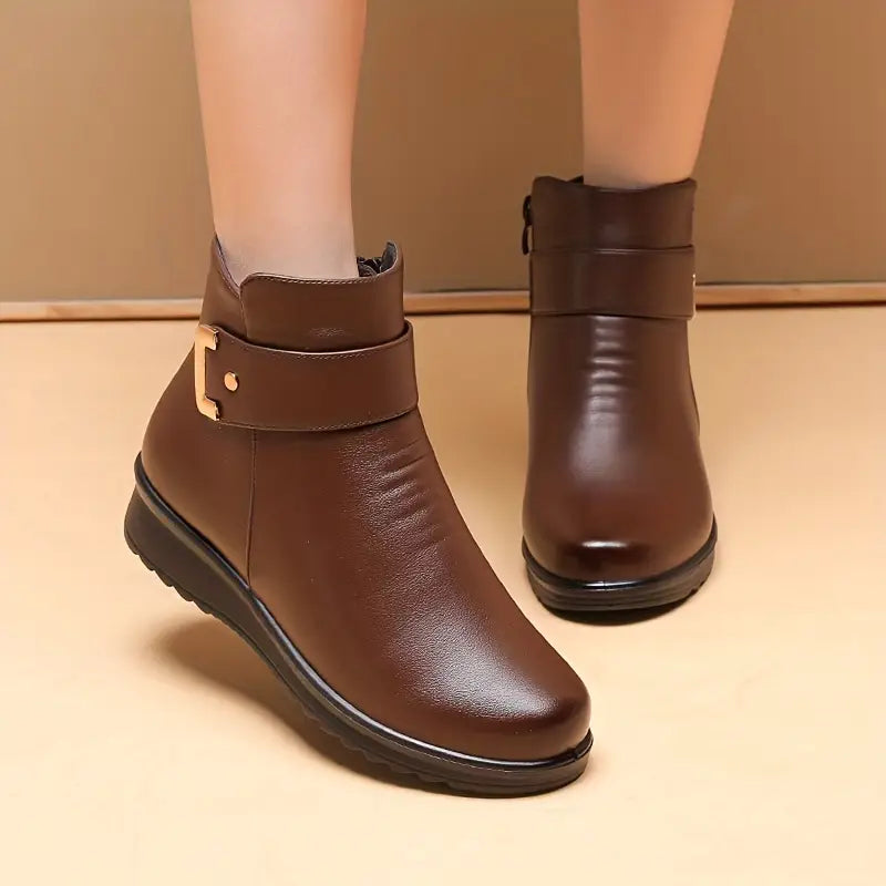 Women’s Leather Winter Boots