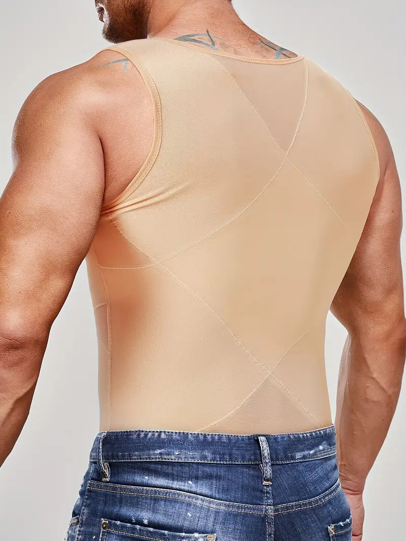 Men’s Compression Slimming Undershirt Tank Top