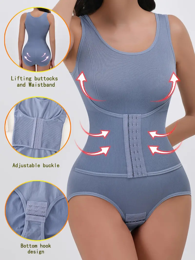 Women’s Slimming Tummy Control Shapewear Bodysuit - Sienna