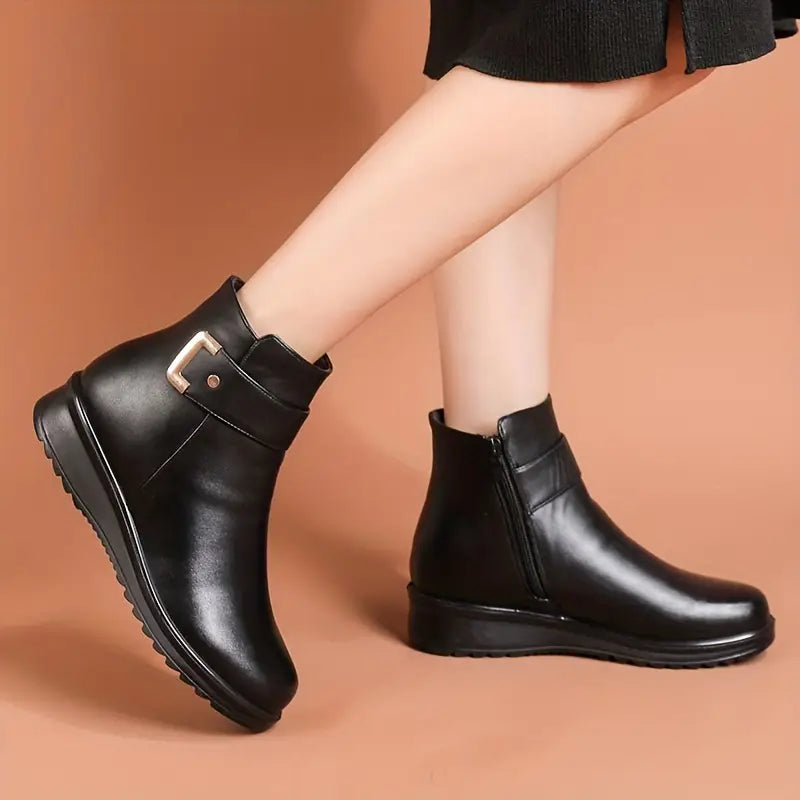 Women’s Leather Winter Boots