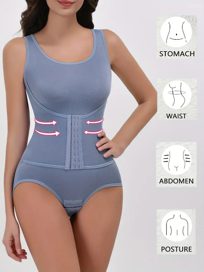 Women’s Slimming Tummy Control Shapewear Bodysuit - Sienna