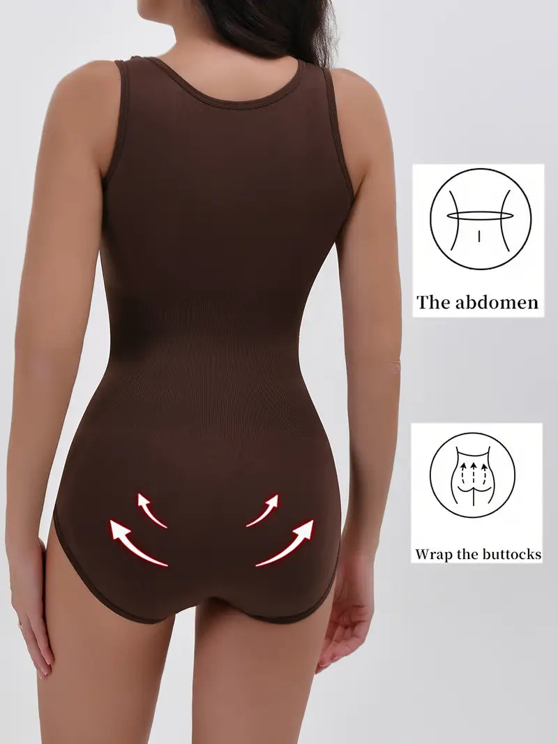 Women’s Slimming Tummy Control Shapewear Bodysuit - Sienna