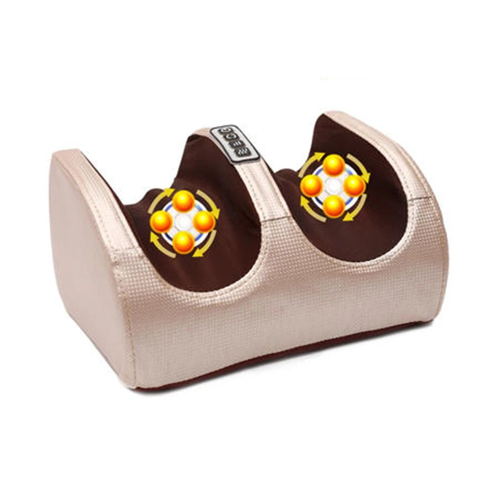 Electric Foot Massager | Deep Kneading, Heat & Pain Relief Therapy