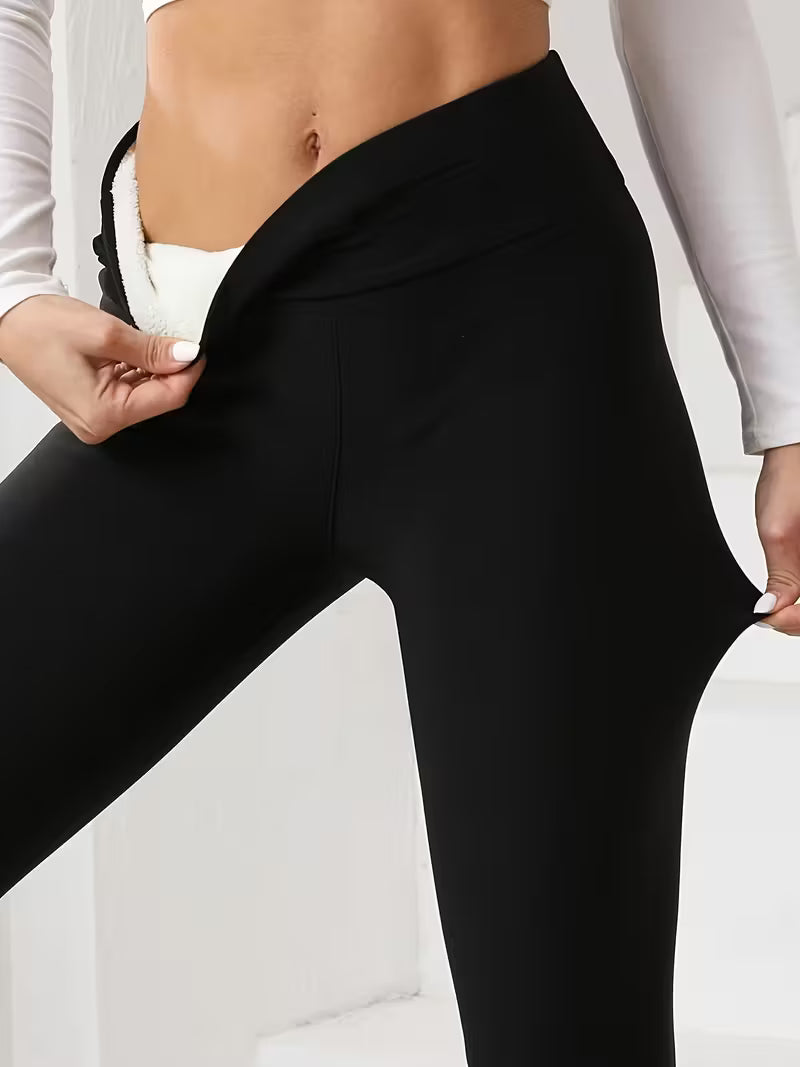 Women’s High-Elasticity Thermal Yoga Leggings